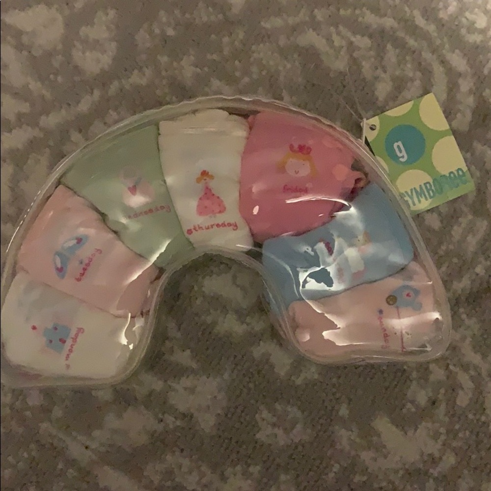 Gymboree Day of the Week Underwear NWT Girl M/L